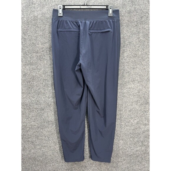 Athleta Brooklyn Mid Rise Ankle Pant Womens 4 Navy Lightweight Stretch Pull On - Picture 3 of 11